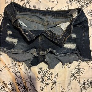 SHEIN Teen Denim Shorts